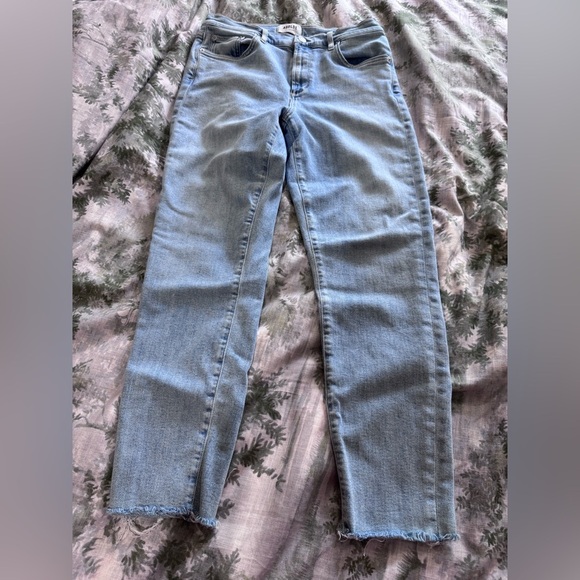 Agolde Blue Skinny Jeans Vintage Style Sz 29 cropped - Picture 2 of 9